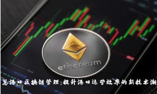 智慧港口区块链管理：提升港口运营效率的新技术潮流