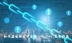 如何在电脑版中连接tpWa